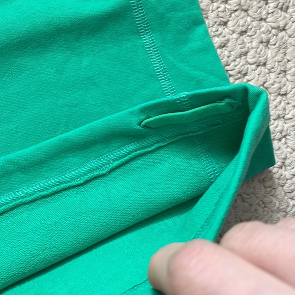 Lululemon Lulu Crops savage green/white 4 - Picture 5 of 12